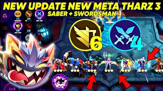 NEW BEST SYNERGY COMBINATION FOR THARZ 3 | ALL HERO 3 STAR | MLBB MAGIC CHESS