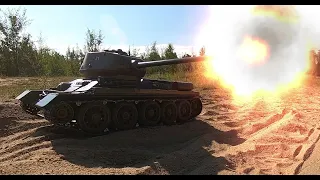 RC 1/16 Танк Т-34 - "ОСВОБОЖДЕНИЕ"