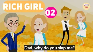 Rich Girl Episode 2 -  English Story 4U - Learn English Through Story - Animated English