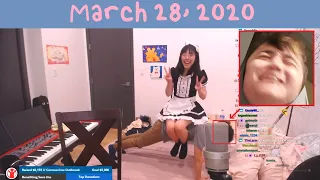 [03/28/2020] who drew it better? | i wear a maid outfit and sit on top of michael FOR CHARITY