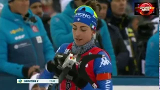 Women's Relay Biathlon World Championship Östersund 2019 winner NORWAY 2-SWEDEN 3-UKRAINE