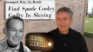 TV star turned murderer Spade Cooley's crypt in Hayward, CA