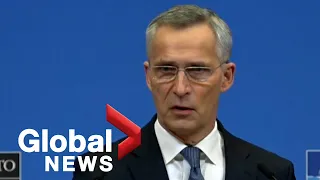 Russia-Ukraine conflict: NATO chief outlines force being deployed against Russian aggression | FULL