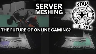 SERVER MESHING demonstration in less than 5 minutes - Star Citizen Citizencon 2953