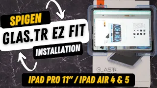 Spigen GlasTR EZ Fit for iPad Pro 11 / iPad Air 4 / 5 : Tempered Glass Screen Protector