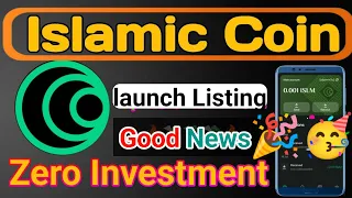 Latest update on Islmic Coin launch | Islmic Coin airdrop