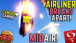 Awesome Airliner EXPLODES TO PIECES In Multiplayer Stormworks!