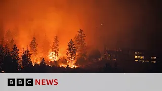 Canada suffers worst wildfire season on record - BBC News