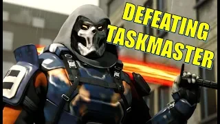 SPIDERMAN PS4 | DEFEATING TASKMASTER