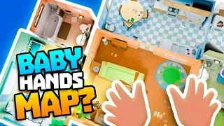 LOOKING FOR SECRETS OUTSIDE THE MAP! - Baby Hands VR Gameplay - VR HTC Vive Gameplay