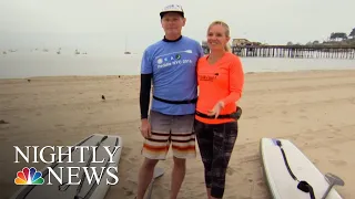 Love Story Starts With A CPR Kiss | NBC Nightly News