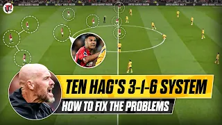 Ten Hag's 3-1-6 System: Explaining Man Utd's Problems & How To Fix Them