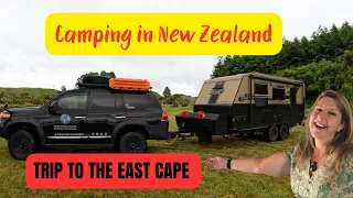 Camping  New Zealand East Cape