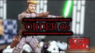 Star Wars The Clone Wars Order 66. ( Battle front lll ) - StopMotion