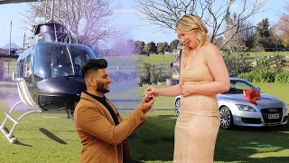 The Greatest Proposal of All Time *Dream Car, Helicopter, Beach Breakfast, Makeover*