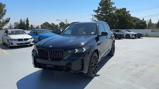 Tour the 2024 X5 xDrive40i in Black Sapphire nearly fully loaded | 4K