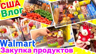 США Влог Закупка продуктов в Walmart Семейный Влог Большая семья Big family USA VLOG