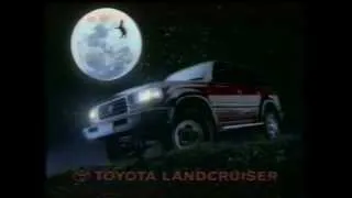 Toyota LandCruiser 1996 'UFO' TV ad (Australian)
