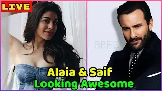 Alaia And Saif Ali Khan Spotted Together