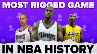 The Most Rigged Game in NBA History 😬 | #shorts