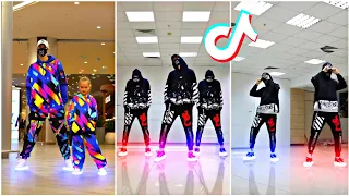 Tuzelity Shuffle ⭐ Neon Mode 🔥 Tuzelity Dance TikTok Compilation #12