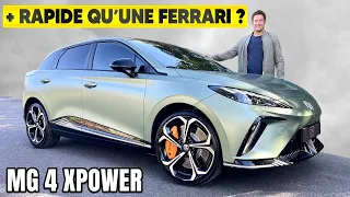 Essai MG4 XPower – Plus RAPIDE qu’une FERRARI ?