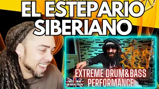 AMAZING!!! El Estepario Siberiano - BADDADAN (CHASE & STATUS COVER [FIRST TIME UK REACTION]