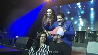 UDIT NARAYAN & FAMILY for the FIRST TIME in DUBAI performing TOGETHER !!!