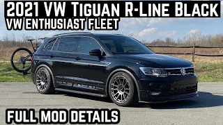 Full Parts & Mods Details : 2021 VW Tiguan R-Line Enthusiast Fleet Project