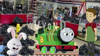 Percy (All Engines Go) Throws Coal All Over Dari Mart/Grounded