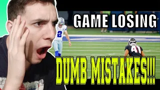 NFL WORST GAME LOSING MISTAKES PART 2 | **REACTION**