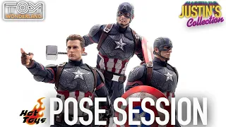 Hot Toys Captain America Avengers Endgame Pose Session