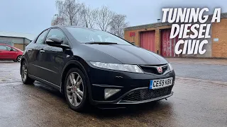 8th Gen DIESEL CIVIC MAP - Not just Petrols you know! Honda Civic FN 2.2 i-CTDI