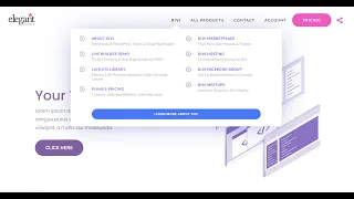 Recreating Elegant Themes Menu - DiviMenus