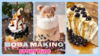 🧋 Boba Making Storytime 🍨 | I embarrassed myself during a job interview🤦🏼‍♀️