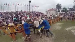 GoPro. Ukraine 1 vs Belarus1 5x5 Finals Day 4. "Battle of the Nations" - 2014. Trogir, Croatia