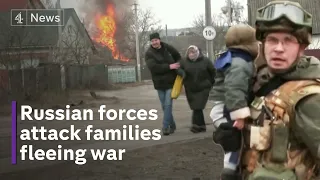 Ukraine: Russian forces attack civilians near Kyiv, as Mauripol evacuation halted for second time