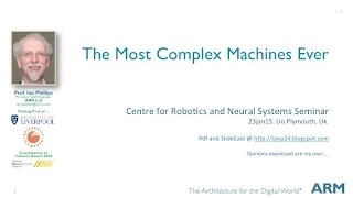 The Most Complex Machines Ever - @UoPlymouth