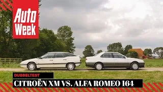 Citroën XM vs. Alfa Romeo 164 - Classics dubbeltest