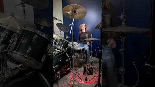 Def Leppard - Pour Some Sugar On Me Intro (Drum Cover / Drummer Cam) Played By Teen Drummer  #Shorts