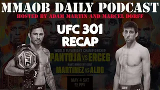 UFC 301: Pantoja vs. Erceg Recap MMAOB Daily Podcast For May 6th