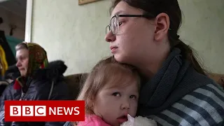 Ukrainians say Russian soldiers used them as human shields - BBC News