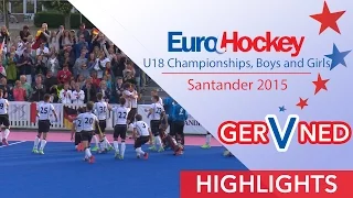 Germany v Netherlands - EuroHockey U18 Men's Final