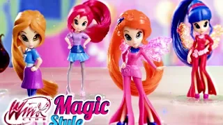 ВОЛОСАТЫЕ Новые Фигурки Винкс Клуб Magic Style Вещи Винкс Игрушки Winx Club 8 Season