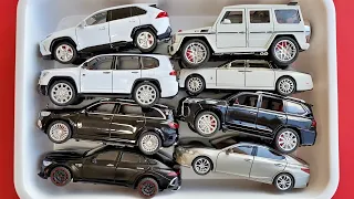 Box Full Of Diecast Cars - Toyota, Maybach, Brabus, Mercedes, Rolls Royce, Lexus