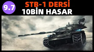 WoT || 9.7 Puan - Ders Gibi Maç - STB-1