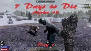 7DTD Alpha 18 Random Gen: Day 1