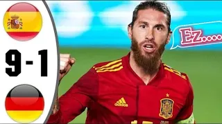 SPAIN vs GERMANY 9 - 1 | EXTENDED HIGHLIGHTS AND ALL GOALS 2022 HD