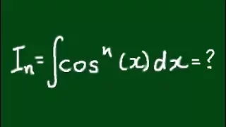 Reduction Formula for Integral of ∫cos^n(x)dx