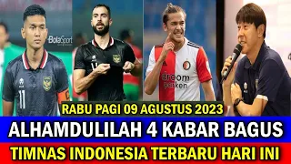 ⚽ Kabar Timnas Indonesia Hari Ini ~ RABU PAGI 08 AGUSTUS 2023 ~ Berita Timnas Indonesia Terbaru